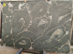 Stones mission.com,Green Cloundy Marble Slabs Honed Brush Finish Way,Xiamen Stones Mission Co.,Ltd,Green Cloundy Marble Slabs Honed Brush Finish Way