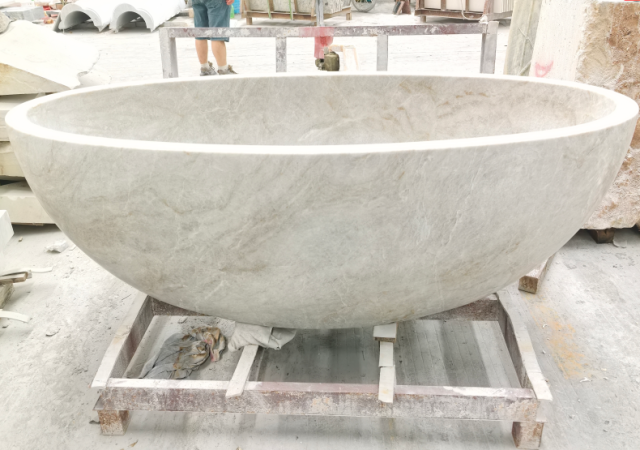 Stones mission.com,Taja Mahal Stone Bathtub Natural Quartize,Xiamen Stones Mission Co.,Ltd,Taja Mahal Stone Bathtub Natural Quartize