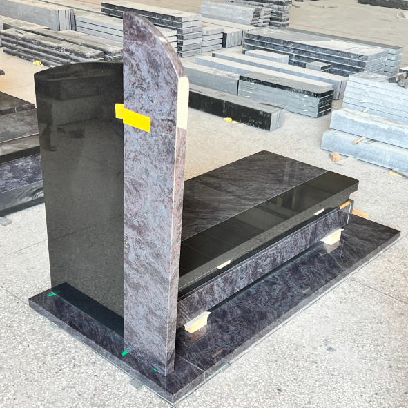 Stones mission.com,Bahama Blue Tombstone Cover Stone Zimbabawe Black Headstone,Xiamen Stones Mission Co.,Ltd,Bahama Blue Tombstone Cover Stone Zimbabawe Black Headstone