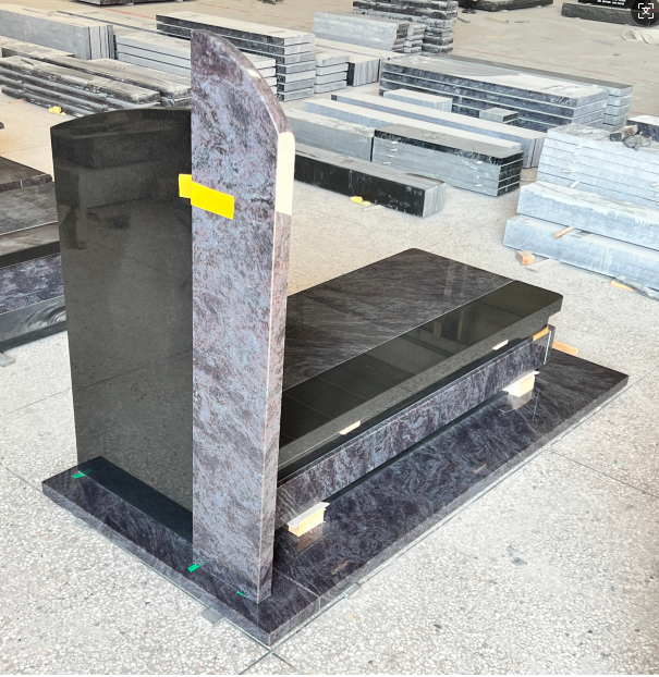 Stones mission.com,Bahama Blue Tombstone Cover Stone Zimbabawe Black Headstone,Xiamen Stones Mission Co.,Ltd,Bahama Blue Tombstone Cover Stone Zimbabawe Black Headstone