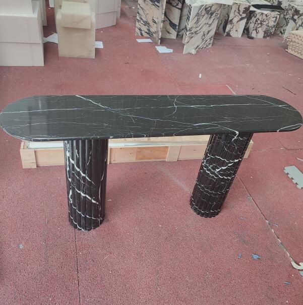 Stones mission.com,Nero Marquina Marble Furniture Desk,Xiamen Stones Mission Co.,Ltd,Nero Marquina Marble Furniture Desk