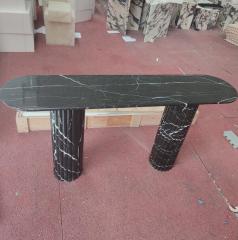 Stones mission.com,Nero Marquina Marble Furniture Desk,Xiamen Stones Mission Co.,Ltd,Nero Marquina Marble Furniture Desk