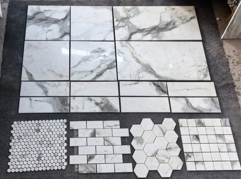 Stones mission.com,China Local Marble Calacatta White Tiles Mosaic Tiles,Xiamen Stones Mission Co.,Ltd,China Local Marble Calacatta White Tiles Mosaic Tiles