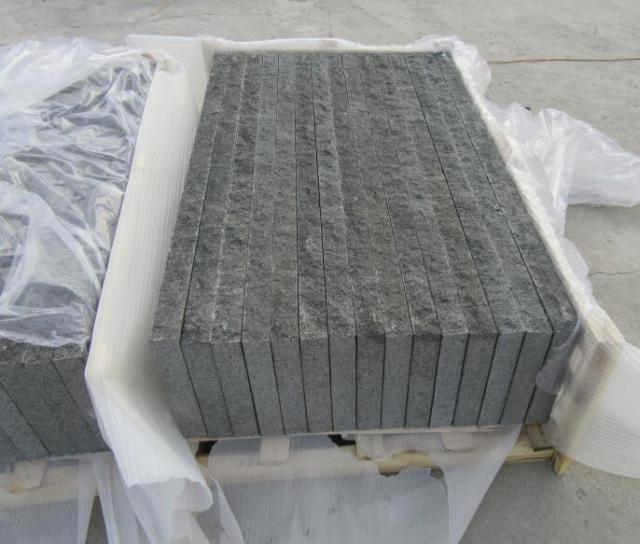 Stones mission.com,Landscape Granite G38 Black Granite Steps One Long Natural Splite,Xiamen Stones Mission Co.,Ltd,Landscape Granite G38 Black Granite Steps One Long Natural Splite
