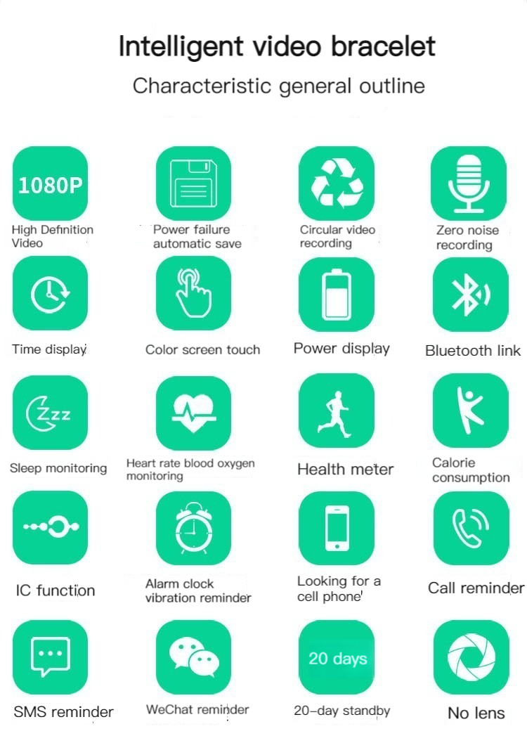 New Trending Sport Pedometer Bracelet Style Mini Audio Video Recorder Cameras With LED Display Smart Watch Camera,CCTV Camera | IP Network Camera | Hidden Camera | Spy Camera | Mini Camera | Clock Camera | USB Wall Charger Camera | DIY Module Camera | Car Keychain Camera | Pen Camera | Watch Camera | Hat Camera | Power Bank Camera | Glasses Camera | WiFi Camera,HD 1080P New Trending Sport Pedometer Bracelet Camera