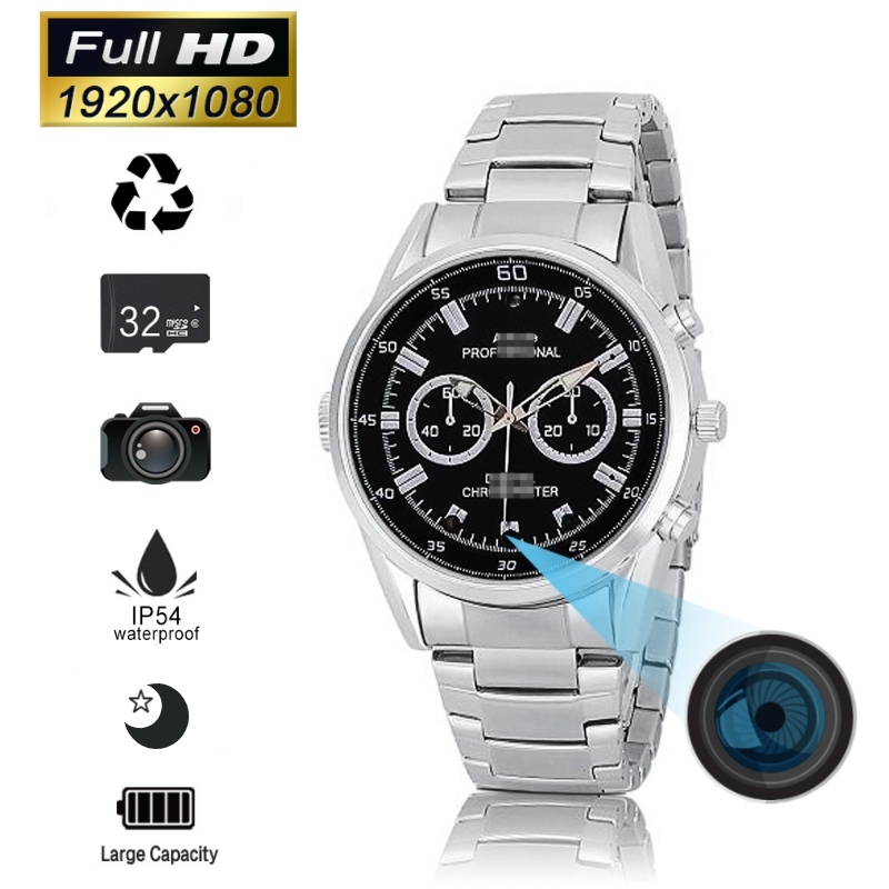 Matel Spy Watch Camera 1080P HD Mini Camera Portable Watch Hidden Camera Night Vision Outdoor Sports DV Loop Recording Video Recording Watch Spy Cam,CCTV Camera | IP Network Camera | Hidden Camera | Spy Camera | Mini Camera | Clock Camera | USB Wall Charger Camera | DIY Module Camera | Car Keychain Camera | Pen Camera | Watch Camera | Hat Camera | Power Bank Camera | Glasses Camera | WiFi Camera,Spy Watch Camera 1080P HD Mini Camera Portable Watch Hidden Camera