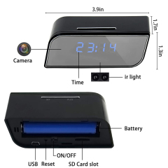 Z101 Spy Camera Clock WiFi 4K/1080P Wireless Security Nanny Camera Video Recorder with Motion Detection and Night Vision | Mobile Phone Remotely Monitoring Hidden Camera for Home and Office,CCTV Camera | IP Network Camera | Hidden Camera | Spy Camera | Mini Camera | Clock Camera | USB Wall Charger Camera | DIY Module Camera | Car Keychain Camera | Pen Camera | Watch Camera | Hat Camera | Power Bank Camera | Glasses Camera | WiFi Camera,Z11 Spy Camera Clock WiFi 4K/1080P Wireless Security Nanny Camera