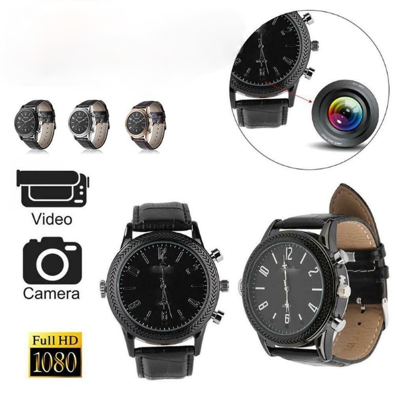 Watch Camera Mini Action DVR Body Camcorder Invisible Night Vision Digital Video Recorders Surveillance Micro Sport Wristwatch,CCTV Camera | IP Network Camera | Hidden Camera | Spy Camera | Mini Camera | Clock Camera | USB Wall Charger Camera | DIY Module Camera | Car Keychain Camera | Pen Camera | Watch Camera | Hat Camera | Power Bank Camera | Glasses Camera | WiFi Camera,Portable Watches Spy Camera 1080P 32GB Build-in Hidden Camera