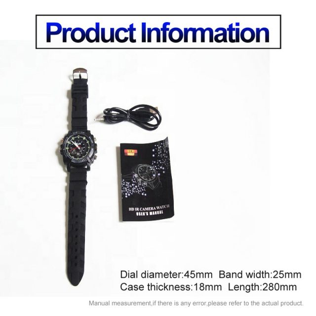 W1000 Watch Camera | Portable Sport Watch Spy Camera Security Body Hidden Camera 1080P Cameras 32GB Build-in Memory with Night Vision,CCTV Camera | IP Network Camera | Hidden Camera | Spy Camera | Mini Camera | Clock Camera | USB Wall Charger Camera | DIY Module Camera | Car Keychain Camera | Pen Camera | Watch Camera | Hat Camera | Power Bank Camera | Glasses Camera | WiFi Camera,Portable Sport Watch Spy Camera Security Body Hidden 1080P Cameras
