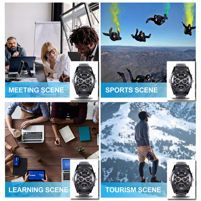 Matel Spy Watch Camera 1080P HD Mini Camera Portable Watch Hidden Camera Night Vision Outdoor Sports DV Loop Recording Video Recording Watch Spy Cam,CCTV Camera | IP Network Camera | Hidden Camera | Spy Camera | Mini Camera | Clock Camera | USB Wall Charger Camera | DIY Module Camera | Car Keychain Camera | Pen Camera | Watch Camera | Hat Camera | Power Bank Camera | Glasses Camera | WiFi Camera,Spy Watch Camera 1080P HD Mini Camera Portable Watch Hidden Camera