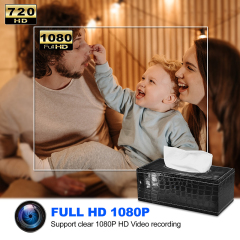 HD 1080P PU Leather Tissue Box Mini Camera IR Night Vision Motion Detection WIFI Wireless Camcorder Action Cam Meeting Security,CCTV Camera | IP Network Camera | Hidden Camera | Spy Camera | Mini Camera | Clock Camera | USB Wall Charger Camera | DIY Module Camera | Car Keychain Camera | Pen Camera | Watch Camera | Hat Camera | Power Bank Camera | Glasses Camera | WiFi Camera,PU Leather Tissue Box Mini SPY Camera with app