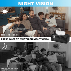 HD 1080P PU Leather Tissue Box Mini Camera IR Night Vision Motion Detection WIFI Wireless Camcorder Action Cam Meeting Security,CCTV Camera | IP Network Camera | Hidden Camera | Spy Camera | Mini Camera | Clock Camera | USB Wall Charger Camera | DIY Module Camera | Car Keychain Camera | Pen Camera | Watch Camera | Hat Camera | Power Bank Camera | Glasses Camera | WiFi Camera,PU Leather Tissue Box Mini SPY Camera with app