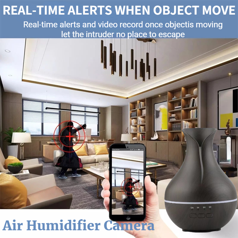1080P HD Mini Camera WIFI Air Humidifier Camera Essential Oil Nebulizer Cam USB Cold Mist Sprayer Cam with Color Night Light,CCTV Camera | IP Network Camera | Hidden Camera | Spy Camera | Mini Camera | Clock Camera | USB Wall Charger Camera | DIY Module Camera | Car Keychain Camera | Pen Camera | Watch Camera | Hat Camera | Power Bank Camera | Glasses Camera | WiFi Camera,1080P HD Mini Camera WIFI Air Humidifier Camera