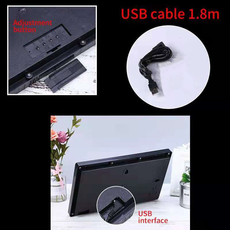 1080P HD Mini Camera Home Security Camera Nanny Cam LED Digital Electronic Alarm Clock Perpetual Calendar Electronic Wall Clock,CCTV Camera | IP Network Camera | Hidden Camera | Spy Camera | Mini Camera | Clock Camera | USB Wall Charger Camera | DIY Module Camera | Car Keychain Camera | Pen Camera | Watch Camera | Hat Camera | Power Bank Camera | Glasses Camera | WiFi Camera,1080P HD Mini Camera Home Security Wall Clock Camera