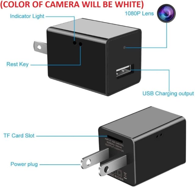 Z99 Spy Camera Wireless Hidden WiFi Camera with Remote View | HD 1080P Spy Camera Charger | Spy Camera Wireless | USB Hidden Camera Nanny Camera | Premium Security Camera | Hidden Cam iOS Android,CCTV Camera | IP Network Camera | Hidden Camera | Spy Camera | Mini Camera | Clock Camera | USB Wall Charger Camera | DIY Module Camera | Car Keychain Camera | Pen Camera | Watch Camera | Hat Camera | Power Bank Camera | Glasses Camera | WiFi Camera,Spy Camera Wireless Hidden WiFi Camera with Remote View