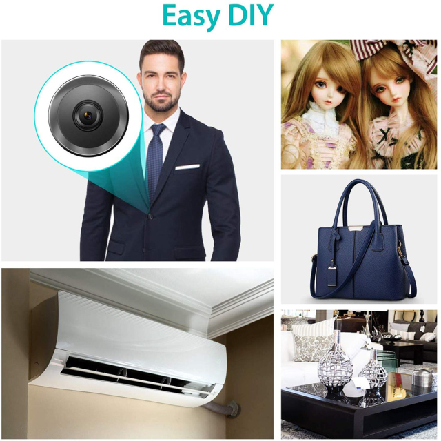 Mini Hidden Camera Full HD DIY Home Security SPY Camera Portable Wireless WiFi Remote Camera P2P Tiny Cameras HD Smart cam Nanny Camera,CCTV Camera | IP Network Camera | Hidden Camera | Spy Camera | Mini Camera | Clock Camera | USB Wall Charger Camera | DIY Module Camera | Car Keychain Camera | Pen Camera | Watch Camera | Hat Camera | Power Bank Camera | Glasses Camera | WiFi Camera,Portable Hidden Camera Full HD DIY Home Security SPY WiFi Camera