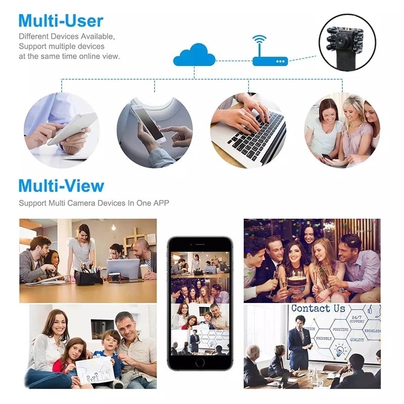 4K FHD Mini SPY Camera DIY Portable WiFi Hidden Camera Motion Detection Multi-User IP Camera APP Support Remote Viewing (Night Version),CCTV Camera | IP Network Camera | Hidden Camera | Spy Camera | Mini Camera | Clock Camera | USB Wall Charger Camera | DIY Module Camera | Car Keychain Camera | Pen Camera | Watch Camera | Hat Camera | Power Bank Camera | Glasses Camera | WiFi Camera,4K FHD Mini SPY Camera DIY Portable WiFi Hidden Camera IP Camera