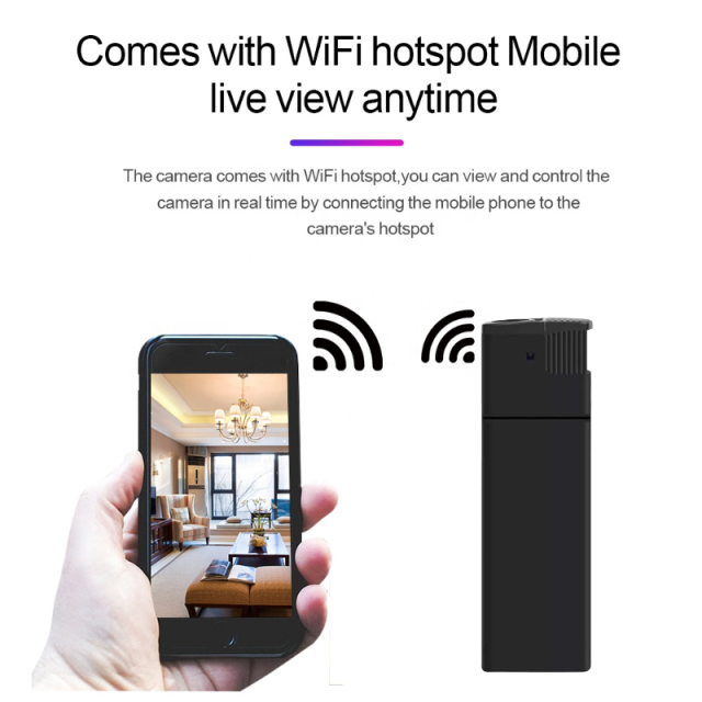 K6 WiFi Lighter Camera 1080P HD Portable Mini Camera Small Body Camera Sports Outdoor Security DV Night Vision Mini Camera Cigarette Lighter Cam,CCTV Camera | IP Network Camera | Hidden Camera | Spy Camera | Mini Camera | Clock Camera | USB Wall Charger Camera | DIY Module Camera | Car Keychain Camera | Pen Camera | Watch Camera | Hat Camera | Power Bank Camera | Glasses Camera | WiFi Camera,WiFi Lighter Camera 1080P Portable Mini Spy Camera