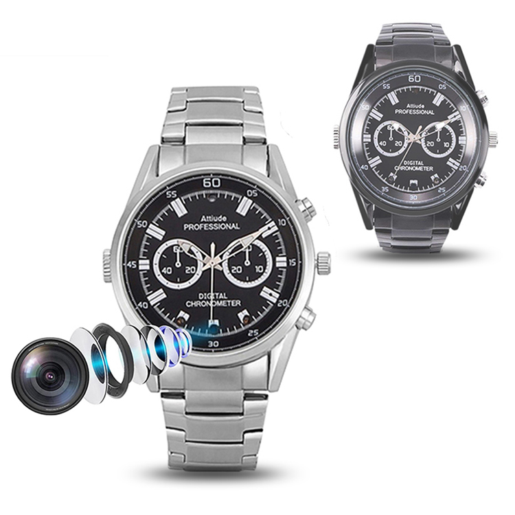 Matel Spy Watch Camera 1080P HD Mini Camera Portable Watch Hidden Camera Night Vision Outdoor Sports DV Loop Recording Video Recording Watch Spy Cam,CCTV Camera | IP Network Camera | Hidden Camera | Spy Camera | Mini Camera | Clock Camera | USB Wall Charger Camera | DIY Module Camera | Car Keychain Camera | Pen Camera | Watch Camera | Hat Camera | Power Bank Camera | Glasses Camera | WiFi Camera,Spy Watch Camera 1080P HD Mini Camera Portable Watch Hidden Camera