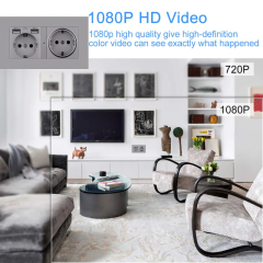 Dual USB EU Stardard Socket Base Wifi Camera HD Wall Outlets Wireless IP Camera Indoors Security Surveillance Remote Monitoring,CCTV Camera | IP Network Camera | Hidden Camera | Spy Camera | Mini Camera | Clock Camera | USB Wall Charger Camera | DIY Module Camera | Car Keychain Camera | Pen Camera | Watch Camera | Hat Camera | Power Bank Camera | Glasses Camera | WiFi Camera,USB EU Stardard Socket Base Wifi Camera HD Wall Outlets IP Camera