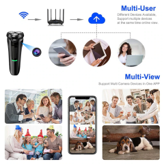 2 In 1 Electric Shaver HD Wifi Mini Camera Portable Men Electric Razor Motion Detection Security Surveillance Remote Monitoring Hidden Camera,CCTV Camera | IP Network Camera | Hidden Camera | Spy Camera | Mini Camera | Clock Camera | USB Wall Charger Camera | DIY Module Camera | Car Keychain Camera | Pen Camera | Watch Camera | Hat Camera | Power Bank Camera | Glasses Camera | WiFi Camera,2 In 1 Electric Shaver Wifi Mini Camera Portable Men Electric Razor