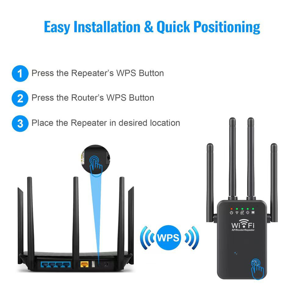 Code Extender Camera WIFI Extender Camera Router Wireless IP 1080p HD Mini Spy Camera