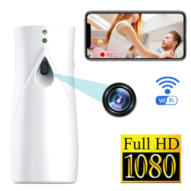 Mini WiFi Camera Spray Dispenser Aromatherapy Bottle Design Home Security Video Audio Recorder For Home Safe Hidden Spy Camera,CCTV Camera | IP Network Camera | Hidden Camera | Spy Camera | Mini Camera | Clock Camera | USB Wall Charger Camera | DIY Module Camera | Car Keychain Camera | Pen Camera | Watch Camera | Hat Camera | Power Bank Camera | Glasses Camera | WiFi Camera,Mini WiFi Camera Spray Dispenser Aromatherapy Bottle Spy camera