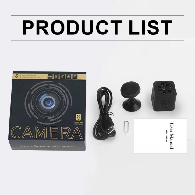 HD WiFi Mini Camera Night Vision Mobile Detection Video Intercom Camera Home Security Micro Surveillance Mini Cam Remote Monitor Mini Camera,CCTV Camera | IP Network Camera | Hidden Camera | Spy Camera | Mini Camera | Clock Camera | USB Wall Charger Camera | DIY Module Camera | Car Keychain Camera | Pen Camera | Watch Camera | Hat Camera | Power Bank Camera | Glasses Camera | WiFi Camera,HD WiFi Mini Camera Night Vision Mobile Detection Mini Camera