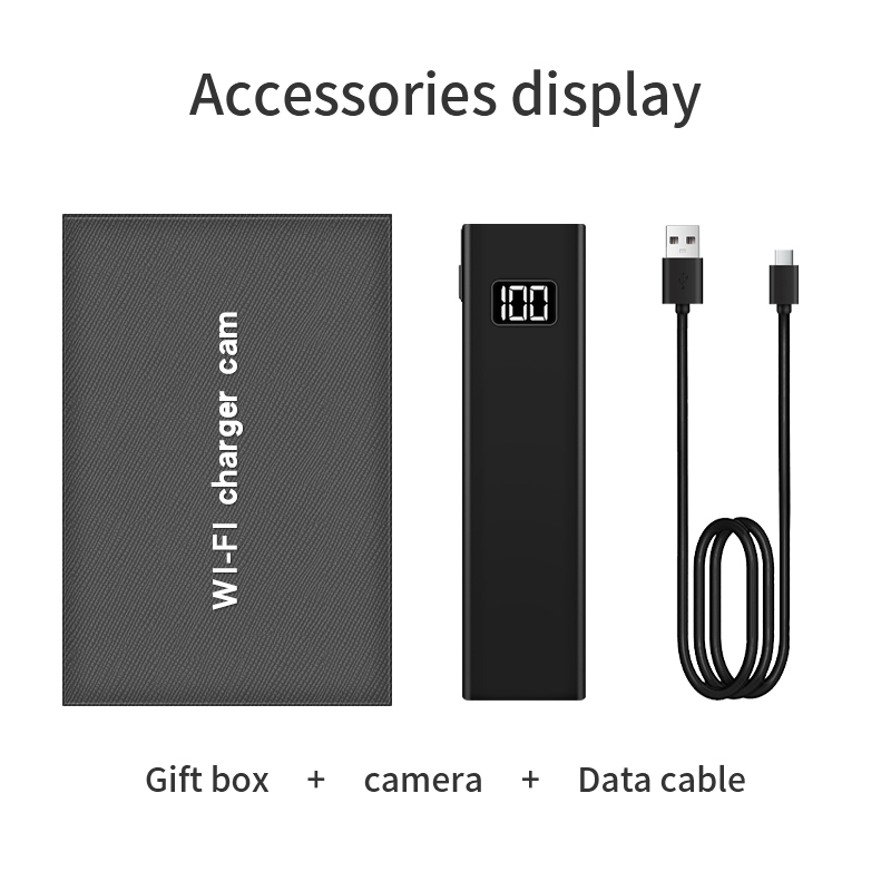 1080P mini wifi camera Smart Phone Power Bank Camera Infrared Night Vision Motion Detection Recorder Charging,CCTV Camera | IP Network Camera | Hidden Camera | Spy Camera | Mini Camera | Clock Camera | USB Wall Charger Camera | DIY Module Camera | Car Keychain Camera | Pen Camera | Watch Camera | Hat Camera | Power Bank Camera | Glasses Camera | WiFi Camera,High End Spy Camera Power Bank Mini WIFi Camera 4K WiFI Camera