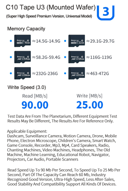 100% Original Custom High Speed TF Card 16GB 32GB 64GB 128GB 256GB Micro TF Memory Card Ultra Class 10 U3 Memory Card for Camera,CCTV Camera | IP Network Camera | Hidden Camera | Spy Camera | Mini Camera | Clock Camera | USB Wall Charger Camera | DIY Module Camera | Car Keychain Camera | Pen Camera | Watch Camera | Hat Camera | Power Bank Camera | Glasses Camera | WiFi Camera,100% Original Custom High Speed TF Card