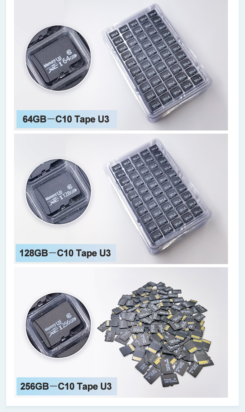 100% Original Custom High Speed TF Card 16GB 32GB 64GB 128GB 256GB Micro TF Memory Card Ultra Class 10 U3 Memory Card for Camera,CCTV Camera | IP Network Camera | Hidden Camera | Spy Camera | Mini Camera | Clock Camera | USB Wall Charger Camera | DIY Module Camera | Car Keychain Camera | Pen Camera | Watch Camera | Hat Camera | Power Bank Camera | Glasses Camera | WiFi Camera,100% Original Custom High Speed TF Card