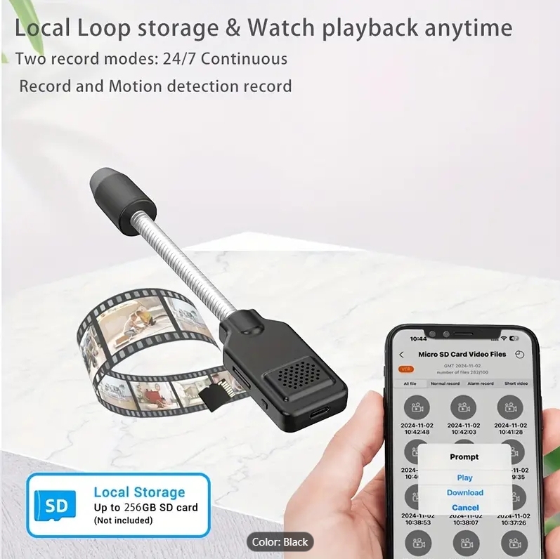 Wireless Smart Camera 1920x1080 Full HD Video, Motion Detection & Two-Way Audio, USB Powered, Pet & Youngsters Monitor, Home Security Camera with 120° Wide Viewing Angle, Encrypted Storage, Remote Playback via App, Pet Monitoring Camera,CCTV Camera | IP Network Camera | Hidden Camera | Spy Camera | Mini Camera | Clock Camera | USB Wall Charger Camera | DIY Module Camera | Car Keychain Camera | Pen Camera | Watch Camera | Hat Camera | Power Bank Camera | Glasses Camera | WiFi Camera,Mini USB Camera with APP control HD Video Recording