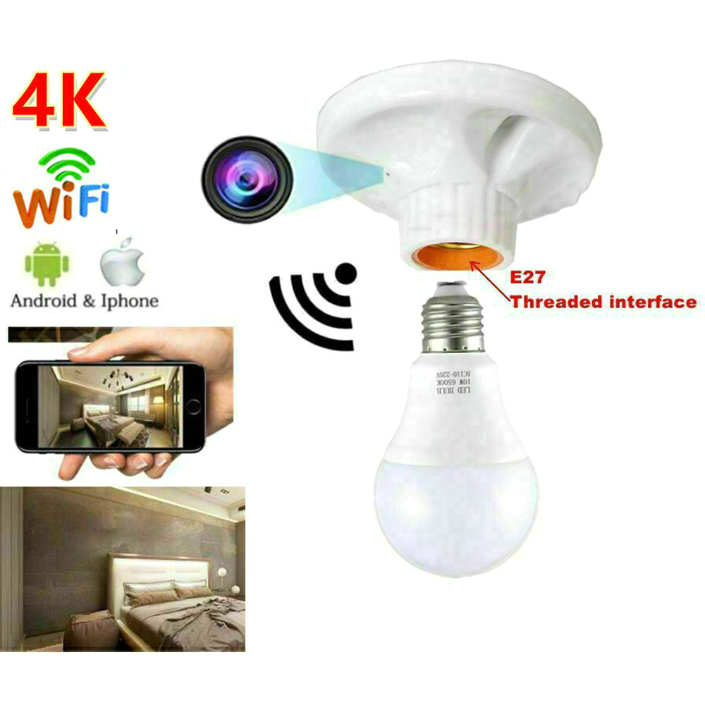 1080P HD WiFi Mini Camera E27 Lamp Bulb Holder Socket Home Security Nanny Cam Hidden Camera,CCTV Camera | IP Network Camera | Hidden Camera | Spy Camera | Mini Camera | Clock Camera | USB Wall Charger Camera | DIY Module Camera | Car Keychain Camera | Pen Camera | Watch Camera | Hat Camera | Power Bank Camera | Glasses Camera | WiFi Camera,WiFi Mini Camera E27 Lamp Bulb Holder Socket Home Security Nanny Cam