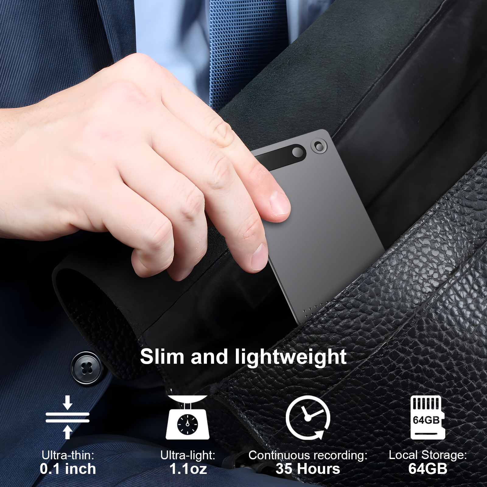 AI Smart 64GB Voice Recorder App Control Metal Music ChatGPT4 Support Summarizes Meetings Multi-Language New Technology,CCTV Camera | IP Network Camera | Hidden Camera | Spy Camera | Mini Camera | Clock Camera | USB Wall Charger Camera | DIY Module Camera | Car Keychain Camera | Pen Camera | Watch Camera | Hat Camera | Power Bank Camera | Glasses Camera | WiFi Camera,AI Smart 64GB Voice Recorder App Control