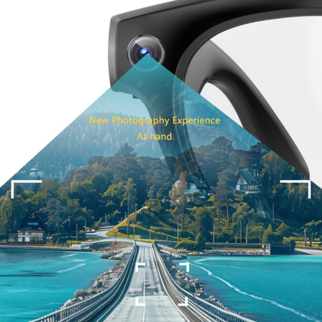 Smart Glasses with Camera and Speakers Featuring Smart AI Glasses Take Photo and Video Recording and Ai Assistant to Translator,CCTV Camera | IP Network Camera | Hidden Camera | Spy Camera | Mini Camera | Clock Camera | USB Wall Charger Camera | DIY Module Camera | Car Keychain Camera | Pen Camera | Watch Camera | Hat Camera | Power Bank Camera | Glasses Camera | WiFi Camera,Smart Glasses with Camera and Speakers Featuring Smart AI Glasses Take Photo and Video Recording and Ai Assistant to Translator