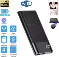 4K H10+ Power Bank WiFi Hidden Camera 1080P Full HD Shooting with IR Night Vision 10000mAh Wireless Spy Camera,CCTV Camera | IP Network Camera | Hidden Camera | Spy Camera | Mini Camera | Clock Camera | USB Wall Charger Camera | DIY Module Camera | Car Keychain Camera | Pen Camera | Watch Camera | Hat Camera | Power Bank Camera | Glasses Camera | WiFi Camera,10000mA 4K H10+ Power Bank WiFi Hidden Camera 1080P