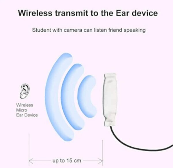 WiFi IP Camera Hidden Cam Module with Wireless Earpiece for Kit Completo Examen + Micro + Pinganillo,CCTV Camera | IP Network Camera | Hidden Camera | Spy Camera | Mini Camera | Clock Camera | USB Wall Charger Camera | DIY Module Camera | Car Keychain Camera | Pen Camera | Watch Camera | Hat Camera | Power Bank Camera | Glasses Camera | WiFi Camera,Hidden Cam Module with Earpiece Kit Completo Examen+Micro+Pinganillo