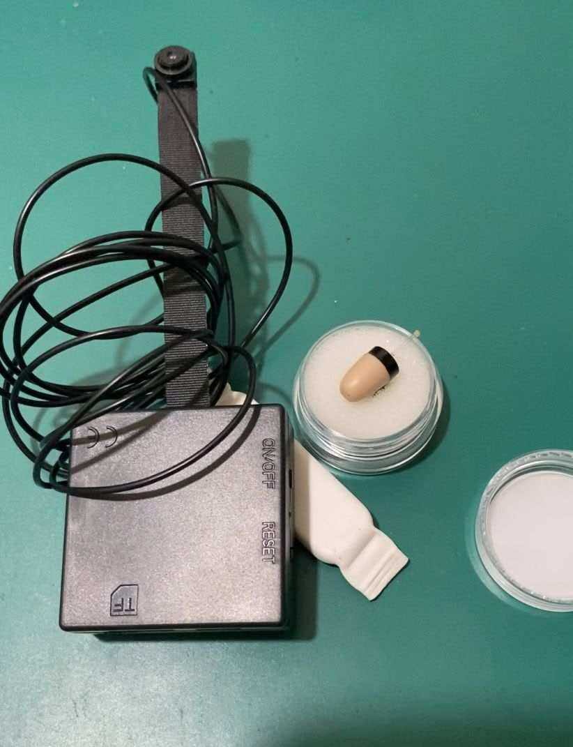 WiFi IP Camera Hidden Cam Module with Wireless Earpiece for Kit Completo Examen + Micro + Pinganillo,CCTV Camera | IP Network Camera | Hidden Camera | Spy Camera | Mini Camera | Clock Camera | USB Wall Charger Camera | DIY Module Camera | Car Keychain Camera | Pen Camera | Watch Camera | Hat Camera | Power Bank Camera | Glasses Camera | WiFi Camera,Hidden Cam Module with Earpiece Kit Completo Examen+Micro+Pinganillo