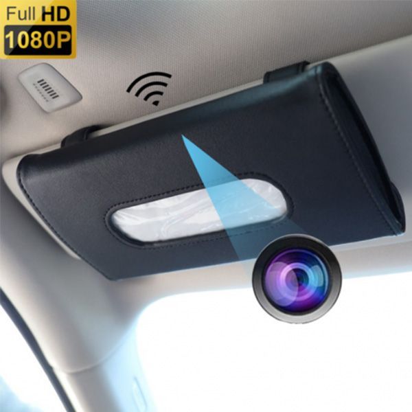 1080P HD Tissue Holder Car Visor Surveillance WiFi Hidden Camera,CCTV Camera | IP Network Camera | Hidden Camera | Spy Camera | Mini Camera | Clock Camera | USB Wall Charger Camera | DIY Module Camera | Car Keychain Camera | Pen Camera | Watch Camera | Hat Camera | Power Bank Camera | Glasses Camera | WiFi Camera,1080P HD Tissue Holder Car Visor Surveillance WiFi Hidden Camera