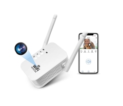 Wi-Fi Camera Full HD 1080P with Motion Senso Spy Camera in Wireless Signal Amplifier,CCTV Camera | IP Network Camera | Hidden Camera | Spy Camera | Mini Camera | Clock Camera | USB Wall Charger Camera | DIY Module Camera | Car Keychain Camera | Pen Camera | Watch Camera | Hat Camera | Power Bank Camera | Glasses Camera | WiFi Camera,Wi-Fi Camera with Motion Senso Spy Camera Wireless Signal Amplifier