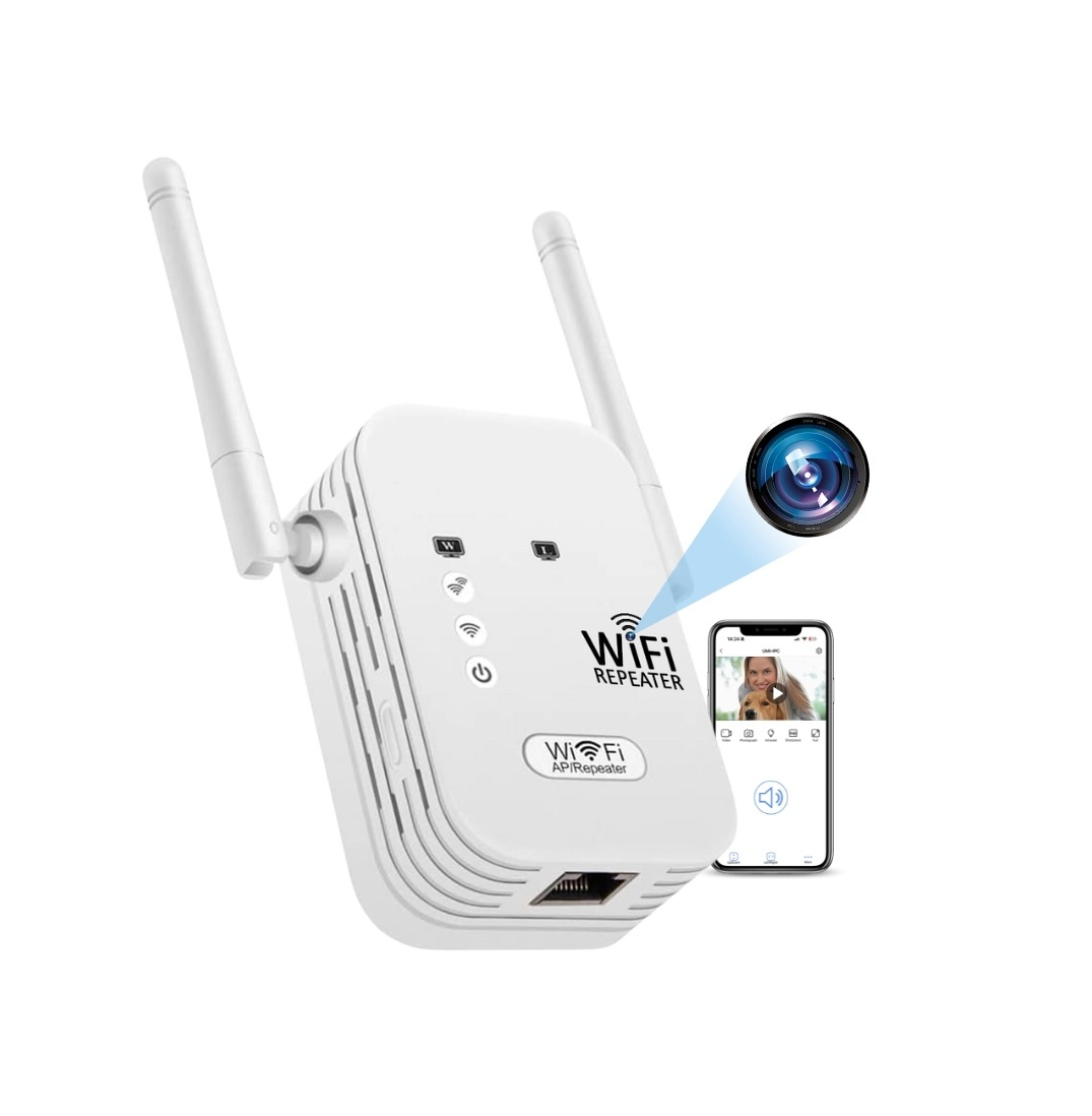 Wi-Fi Camera Full HD 1080P with Motion Senso Spy Camera in Wireless Signal Amplifier,CCTV Camera | IP Network Camera | Hidden Camera | Spy Camera | Mini Camera | Clock Camera | USB Wall Charger Camera | DIY Module Camera | Car Keychain Camera | Pen Camera | Watch Camera | Hat Camera | Power Bank Camera | Glasses Camera | WiFi Camera,Wi-Fi Camera with Motion Senso Spy Camera Wireless Signal Amplifier