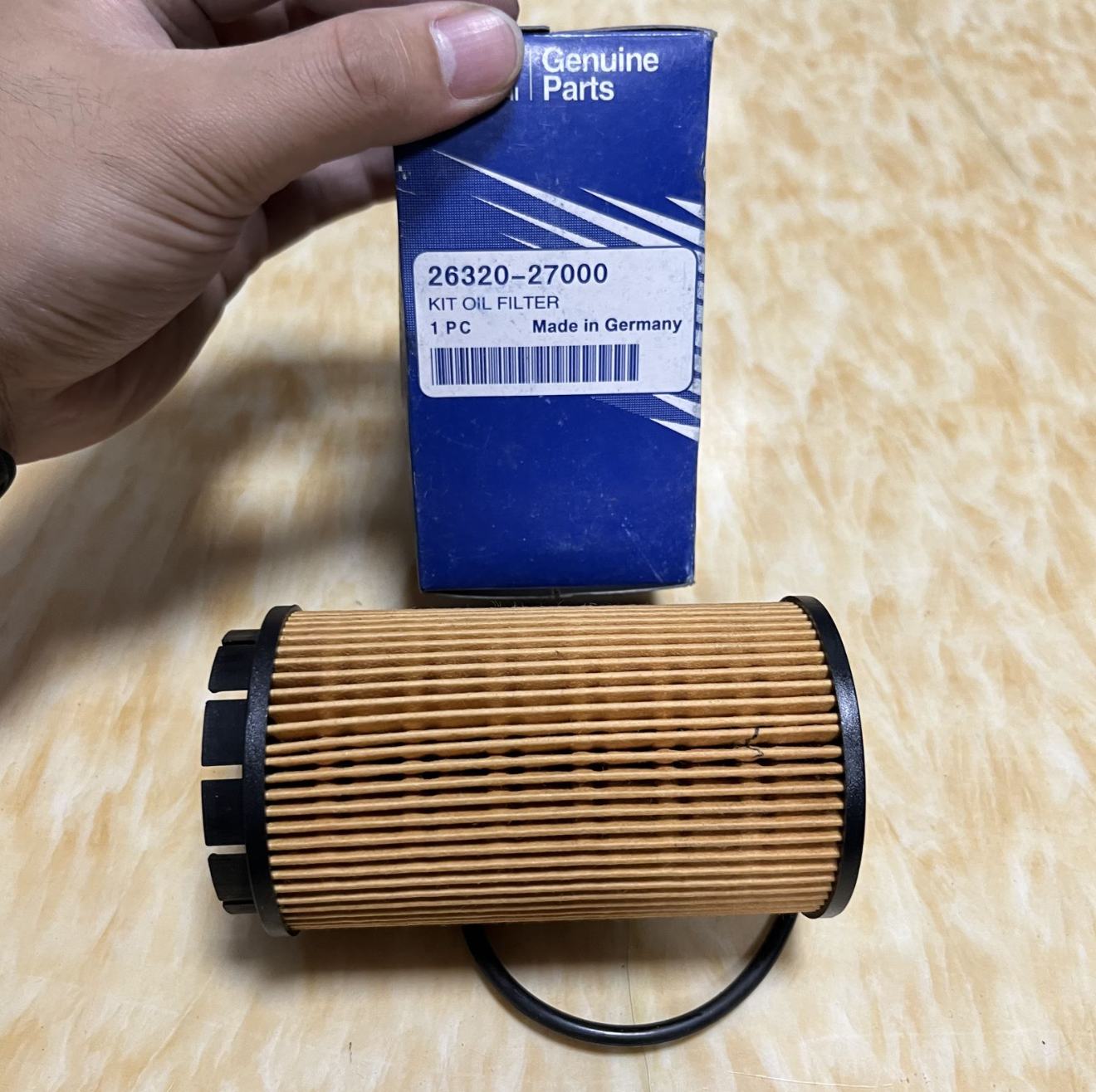 NEW GENUINE PARTSOIL FILTER 26320-27000 HYUNDAI TUCSON SANTA ELANTRA 3 2.0CRDI