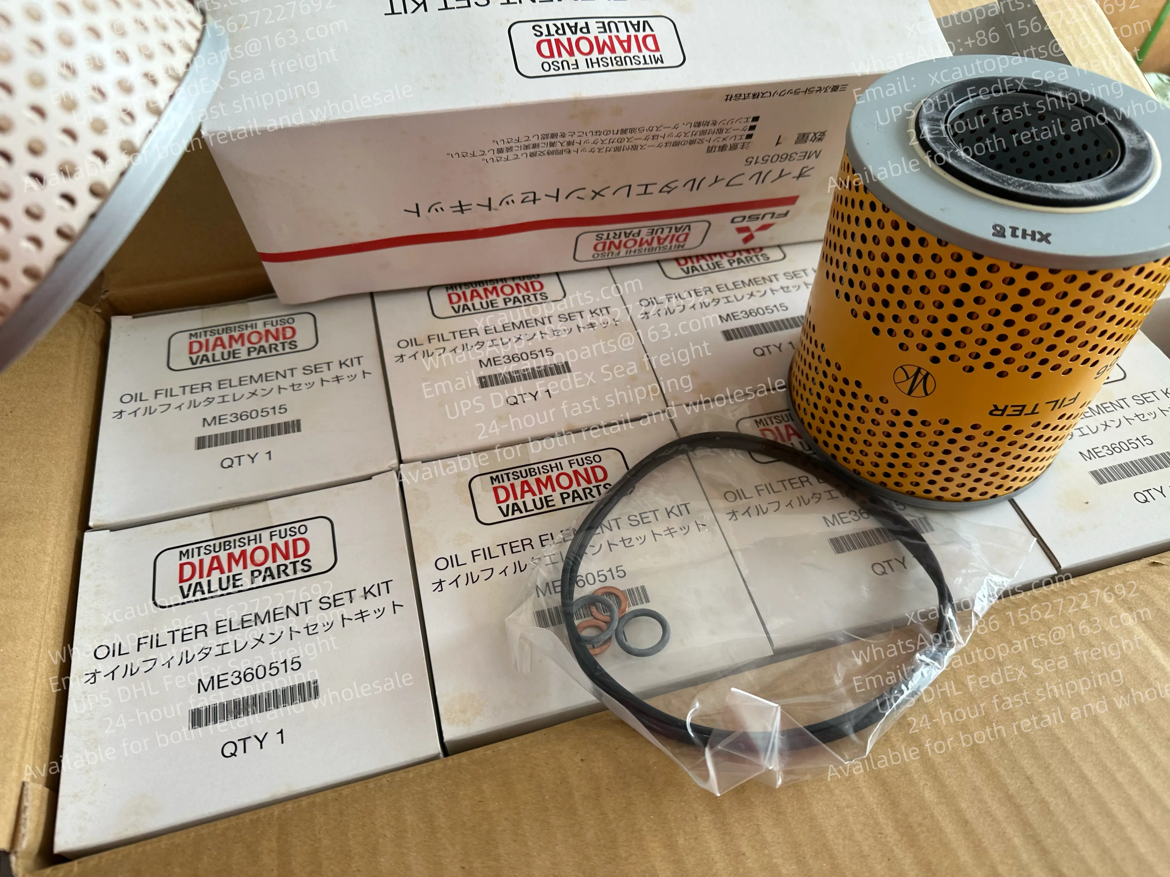 MITSUBISHI FUSO 6D22 6D24 ENGINE OIL FILTER ME360515 ME360567 ME360566