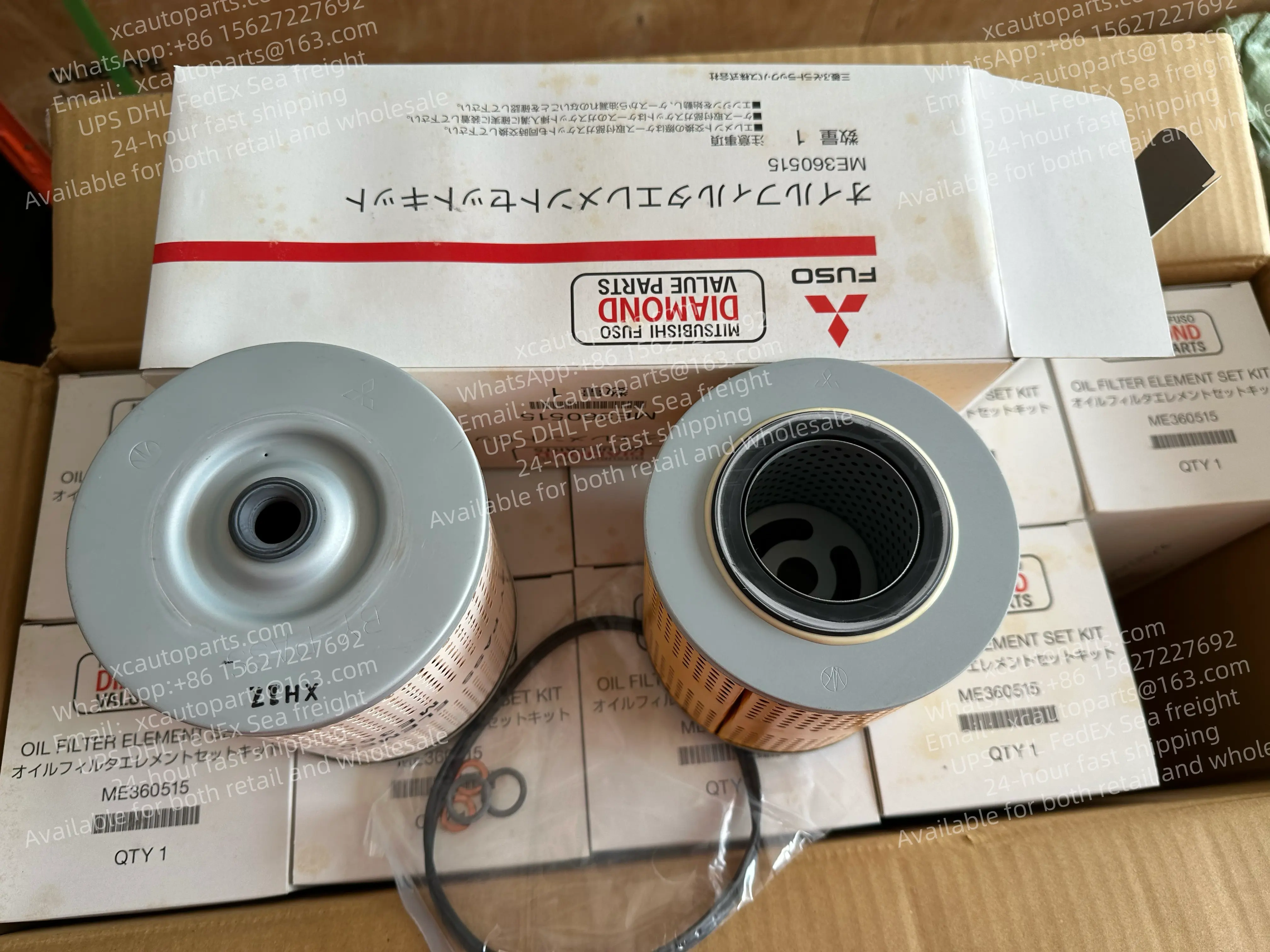 MITSUBISHI FUSO 6D22 6D24 ENGINE OIL FILTER ME360515 ME360567 ME360566