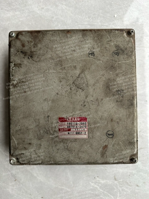 ISUZU 6WG1 6WG1-2 ENGINE ECU ECM CONTROL UNIT 180110-7060 407914-3470