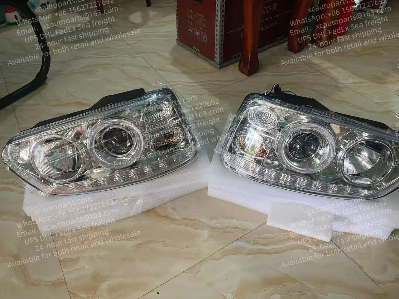 1 PARI 2 PCS HINO 700 PROFIA TRUCK HEADLAMP LED