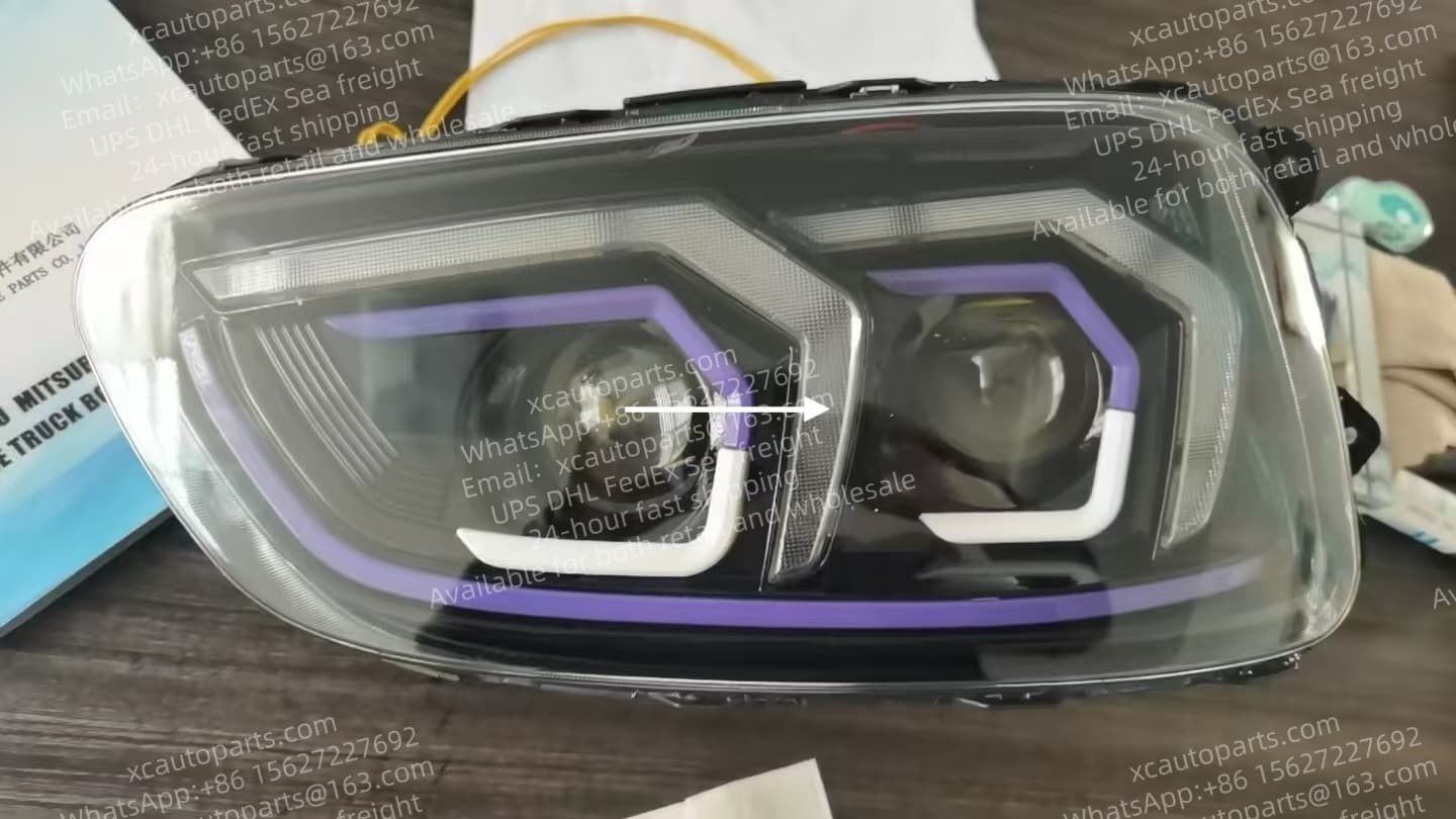 1 PARI 2 PCS HINO 700 PROFIA TRUCK HEADLAMP 