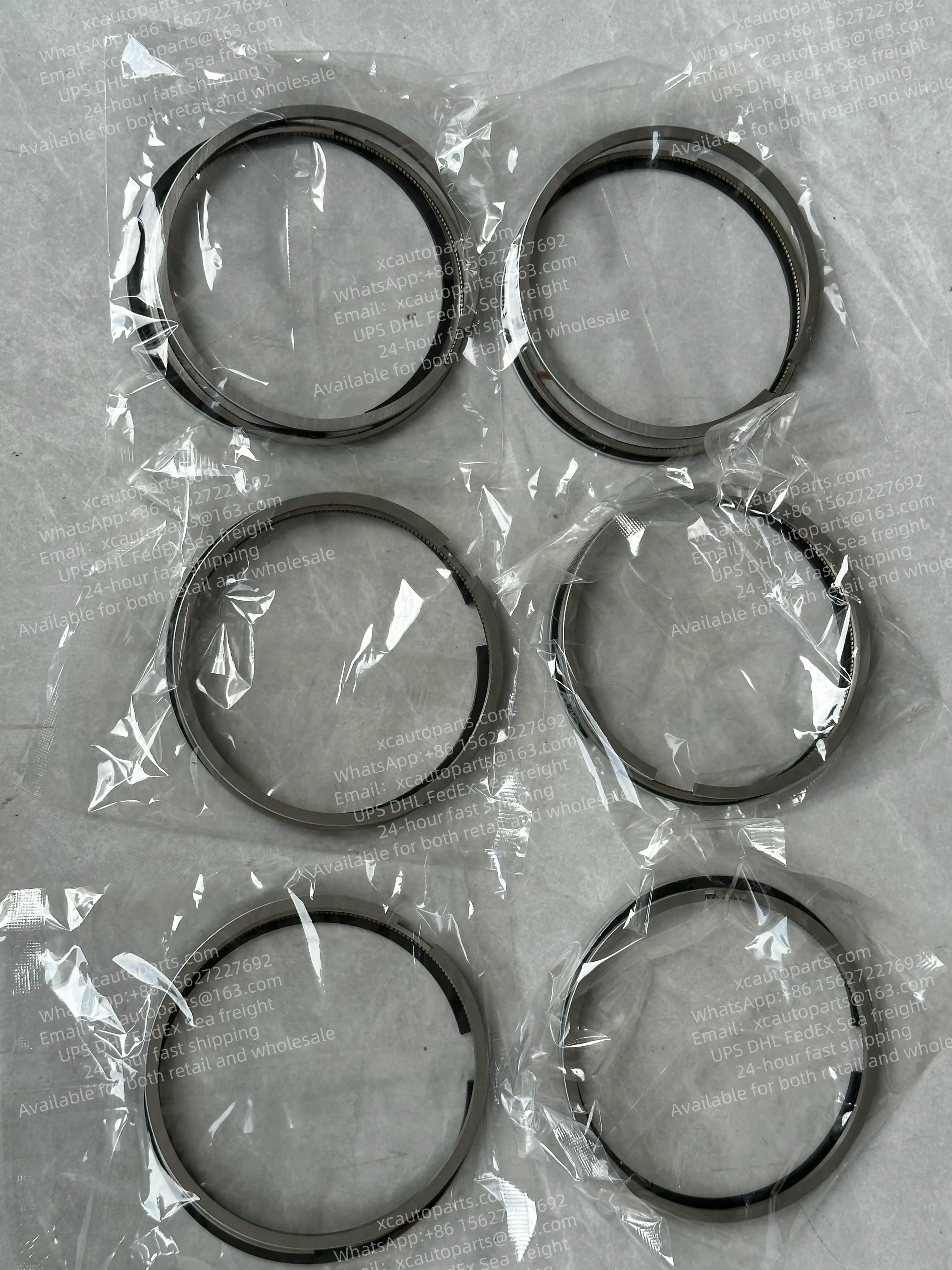 1 SET 6 PCS ISUZU 6HH1 ENGINE PISTON RING 115*3.5*2.5*3.0