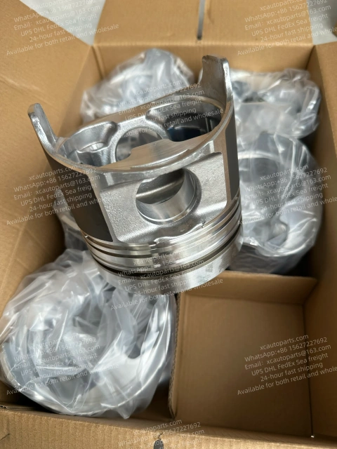1 SET 6 PCS ISUZU 6HH1 ENGINE PISTON