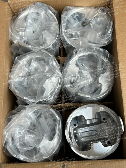 1 SET 6 PCS ISUZU 6HH1 ENGINE PISTON